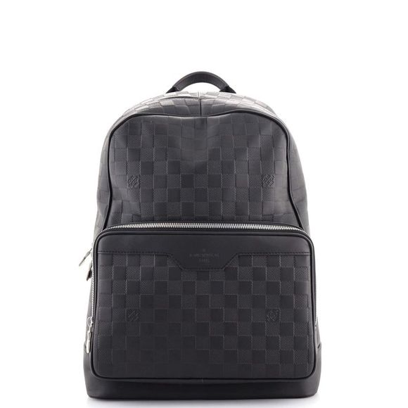 Louis Vuitton Bags Louis Vuitton Campus Backpack Damier Infini Leather Black Poshmark